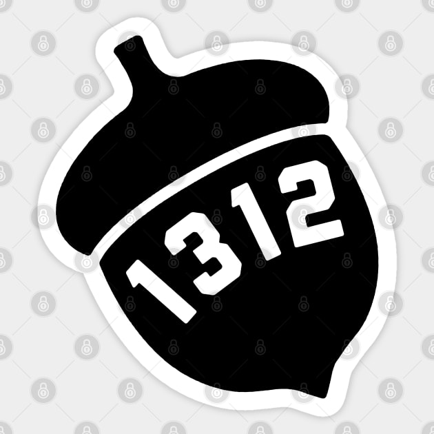 Precinct 1312 Sticker by Bommush Designs